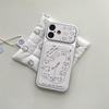Little Bear Window Clock iPhone 15/14 Case - Apple 17/16 Pro Max Compatible, Anti-Drop Cover