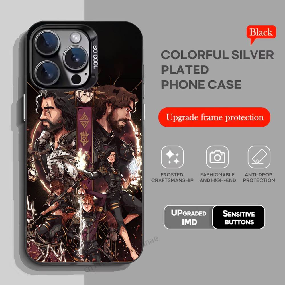 C-Clair Obscur Expedition 33 phone Case for iPhone 17 11 12 Pro Max Plus Mini Air SE  16e 14 15 16 13 Soft Shell