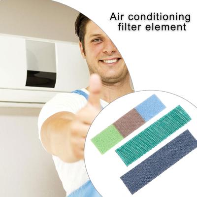 Filtros de Substituição Peça de Reparo para Ar Condicionado Textura de Esponja Adequada para Fluxo de Ar Melhorado e Eficiência Energética