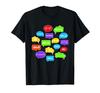 Multilingual Hello Speech Bubbles Globetrotter Translator T-Shirt