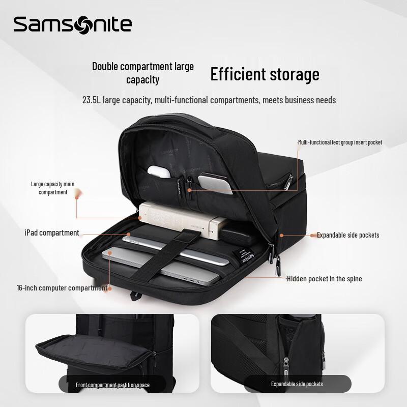 Samsonite Men's 16-inch Laptop Business Travel Backpack