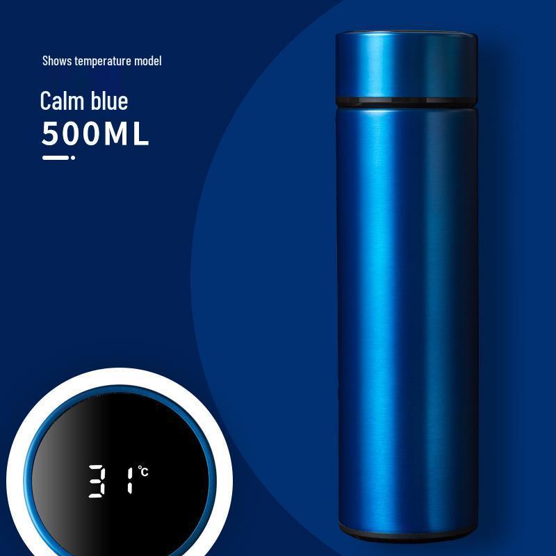 Luxury Smart Temperature Display Insulated Stainless Steel Cup - 316 Creative Design, Ideal Gift.