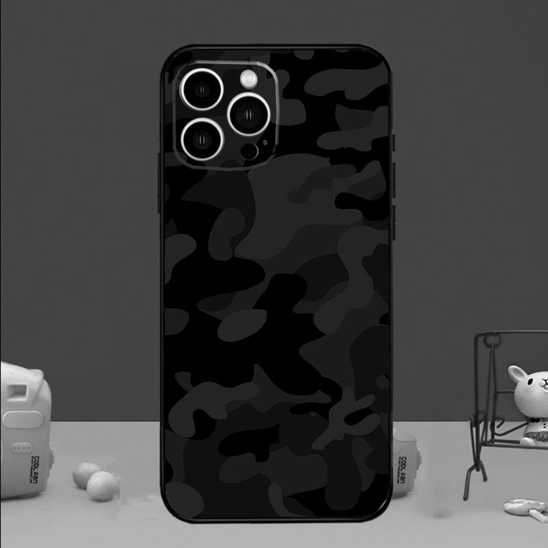 Militär Armee Camouflage Handyhülle Für iPhone 17 16 15 13 11 12 14 Pro Max mini 15 16 Plus 16e 17 Air Bumper Hülle