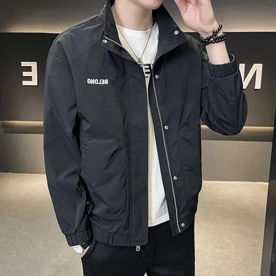 Spring and Autumn Men's Jacket Trendy Versatile Casual Jacket Temperament Loose Youth Clothes New