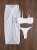 2023 European & American Three-Piece Swimsuit: Women's Bikini Set