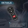 Keyless Entry Remote for Jeep Liberty 02-04 315Mhz GQ43VT17T 4 Button Reusable | Control Replacement Car Key Fob 1 Pcs for Dodge Stratus 01-06 for