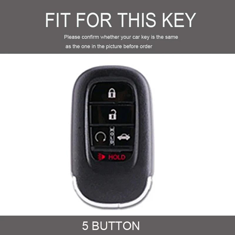 Husă TPU pentru Cheie Auto Pentru Honda Civic Accord HR-V CR-V CRV 2021 2022 2023 5 Butoane Carcasă Breloc Auto Accesorii