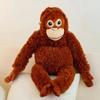 66-95Cm Realistic Orangutan Ape Stuffed Backpack Long Arm Soft Fluffy Monkey Plush Toy Soft Pillow Cushion Room Decoration Gift