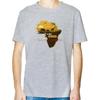 Summer Cotton ONeck New Shirts And TShirts Africa Wild Map African Map Cool Graphic T Shirts Casual Unisex Print T Shirt