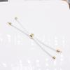 10PCS fashion luxury Wind Life Tree handmade DIY woven rope bracelet 3mm open loop buckle adjustable bracelet
