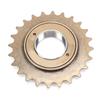 Single Speed Bike Freewheel Threaded Type Steel 24 Teeth Freewheel Cycling Replacement for 1 2in 1 8in One Speed Chains