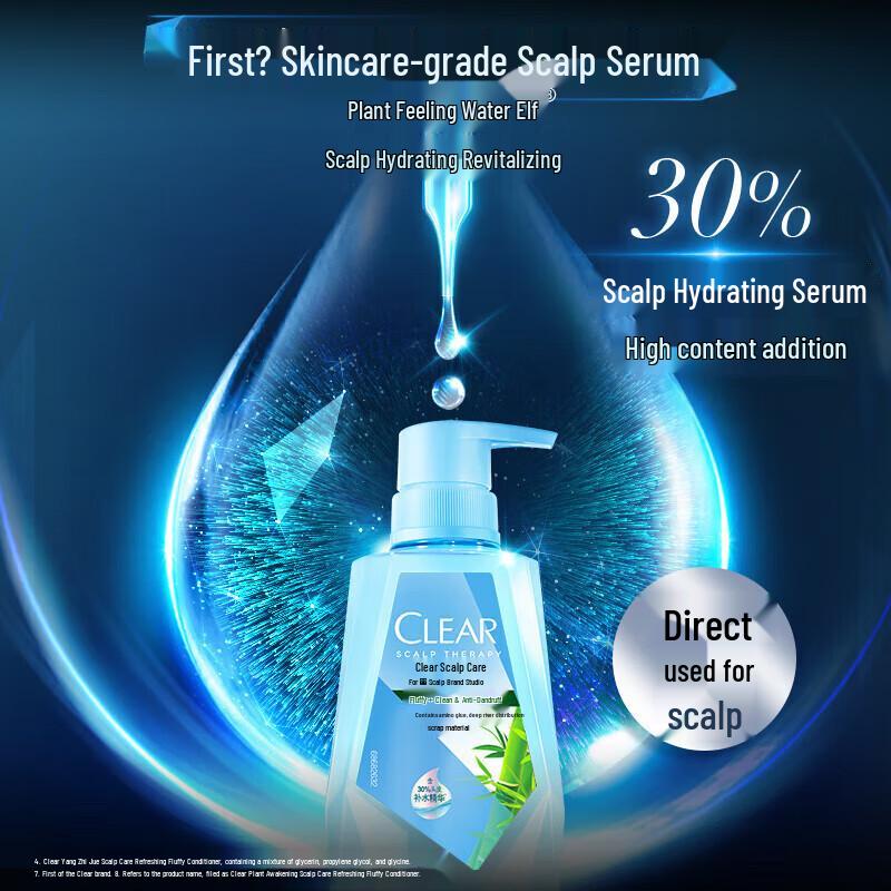 Clear Refreshing & Volumizing Anti-Dandruff Shampoo