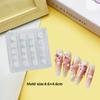 Blossom Flower 3D Nail Silicone Nail Carving Mold Lily Cherry Different Shapes Nail Art Print Stencils DIY Manicure Mold Tools