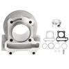 Engine Cylinder Rebuild Kit WPiston Ring Pin Gasket Moped Scooter Fit for GY6 80CC