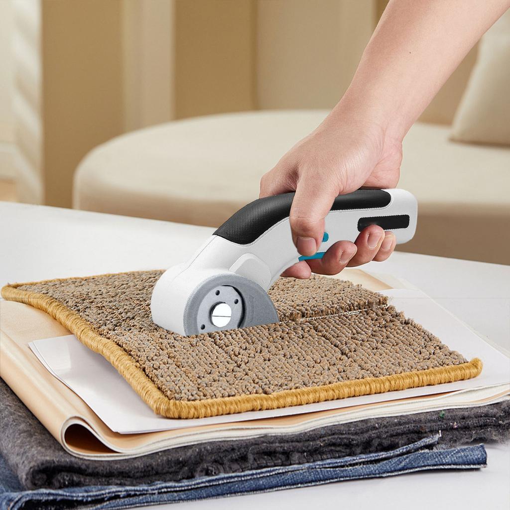 Cordless Electric Scissors Rechargeable Cloth Cutting Machine Sewing Shear Carpet Trimmer Carpet PVC Leather Cutting Tools