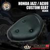 Custom King Road 88 Jazz Synthetic 3 AC09 Seats, Leather, Colors, (Black)