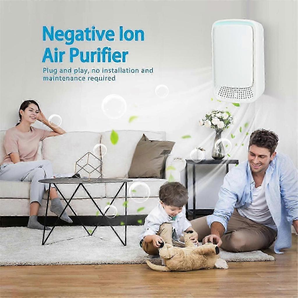 Air Ionizers for Home Plug in Air Purifier for Home Quiet and Portable Air Purifier for Bedroom Pet