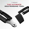 D'Addario String Winder for Bass with Pin Puller/Cutter Function Bass Pro-Winder DP0002B [Authent...