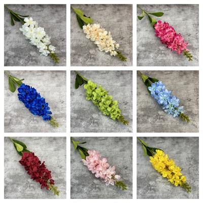 85CM Jacinthe Artificielle Grandes Fleurs Artificielles Fleur Violette Artificielle pour Décoration de Maison de Mariage