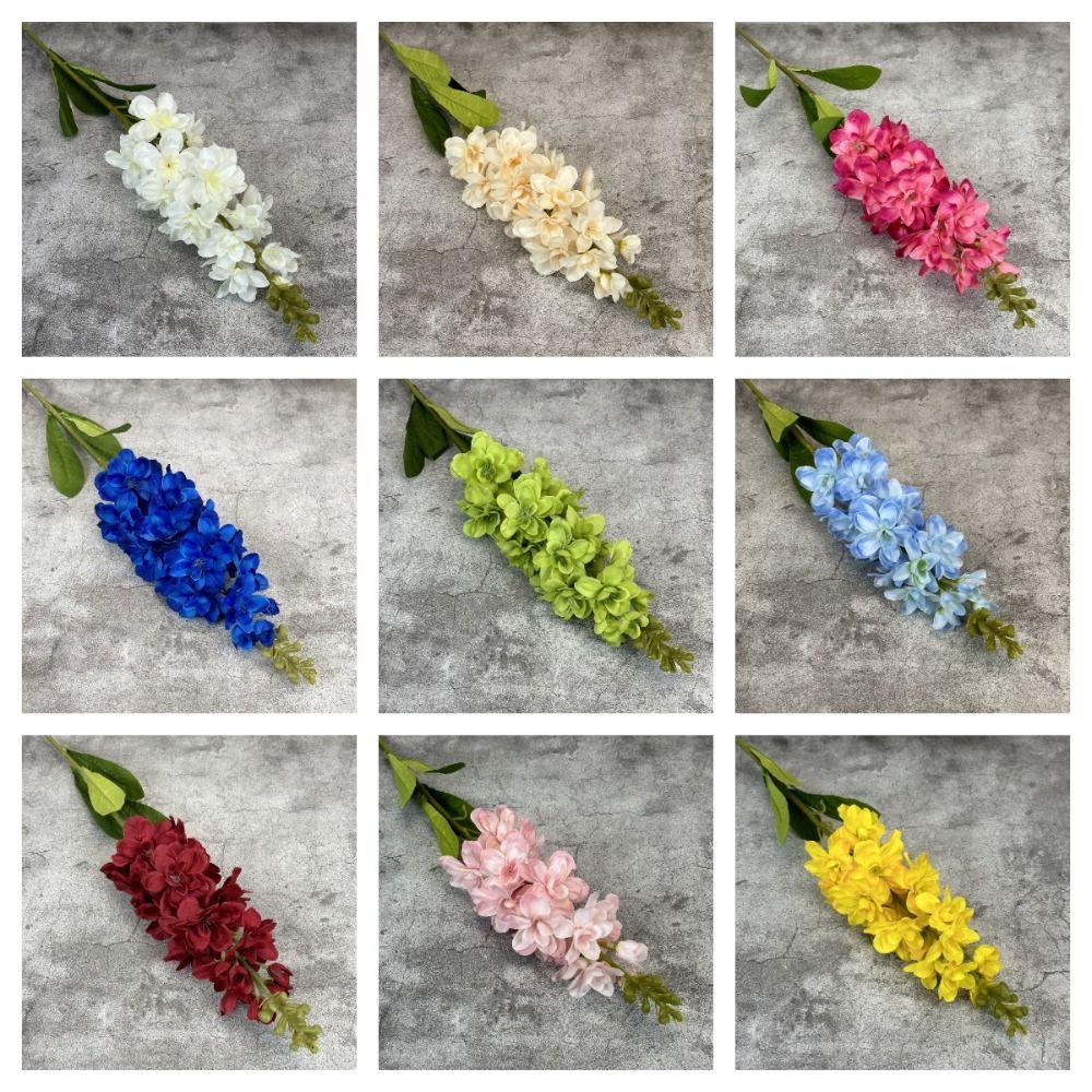 Silk Artificial Hyacinth 85CM Artificial Flowers Fake Violet Flower  for Home Wedding Decor