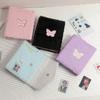 A5 Plush Binder Embroidery 6 Ring Magnetic Photo Album Kpop Photocard Holder Collect Book Storage Organizer