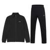Li Ning Stand Collar Loose Fit Straight Leg Sweatpants Casual Sports Suit Men Sweatpants AWDUA35-1+AKLUC03-1