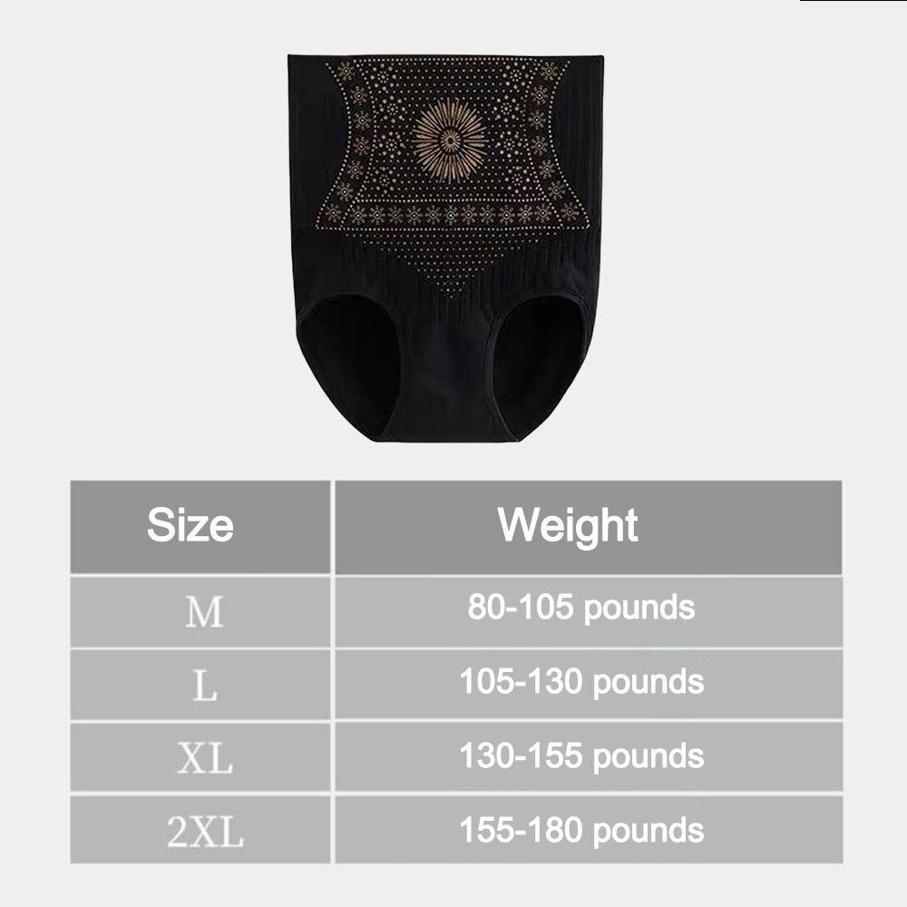 

Gifts High-waisted Tummy-controlling Panties Plus Size Seamless Waist-cinching Underwear Underwear Tummy-controlling Pants XL