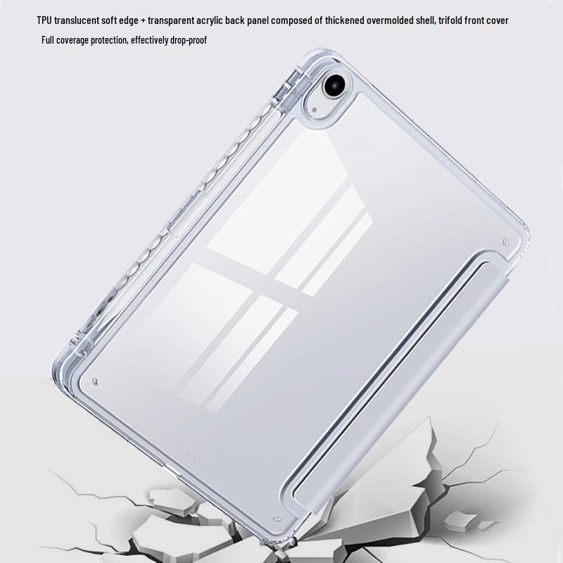 iPad 10.2/iPad 2022/Air 5 Tablet 11-inch Acrylic Anti-Bending Protective Case