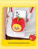 KAKAO FRIENDS Ryan Lion Plush Phone Clip: Cute Cartoon Fruit-Shaped Pendant Bag
