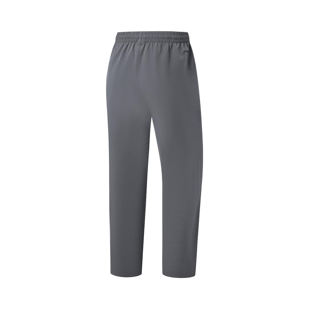 Série Fitness Li Ning Logo Letra Calças Esportivas Longas Masculinas Calças AYKW373-4