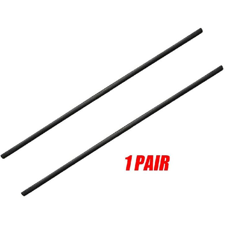 2Pcs Roof Drip Moulding Side Finish Strip Front Left Driver and Right Passenger Side Fits for Toyota Yaris Hatchback 2014 2015 2016 2017 2018