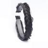 Resistant Wig Toothed Non-slip Hairband Wig Twist Braid Hair Hoop Fishbone Style Braided Headband