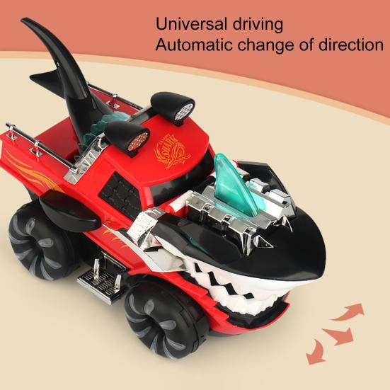 

Toy Vehicles Fun Stable Vivid Color Creative Shark Tank for Child