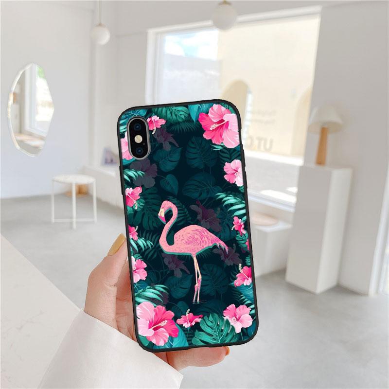 Flamingos Pink bird flower Case for Samsung M02 M06 M15 M16 M20 M21 M30 M30S M31 M35 M51 M55 M56 A36 A42 A50 A50S A51 A52