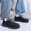 Fashion Thick soled men's leather shoes Trendy designer luxury style Fashion Party Outdoor leisure street Handsome youth shoes New