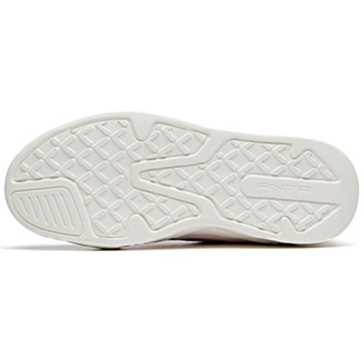 Anta Ins Cushioning Slip Resistant Abrasion Resistant Low Top Sports Casual Shoes Women's White Blue 122028052-2