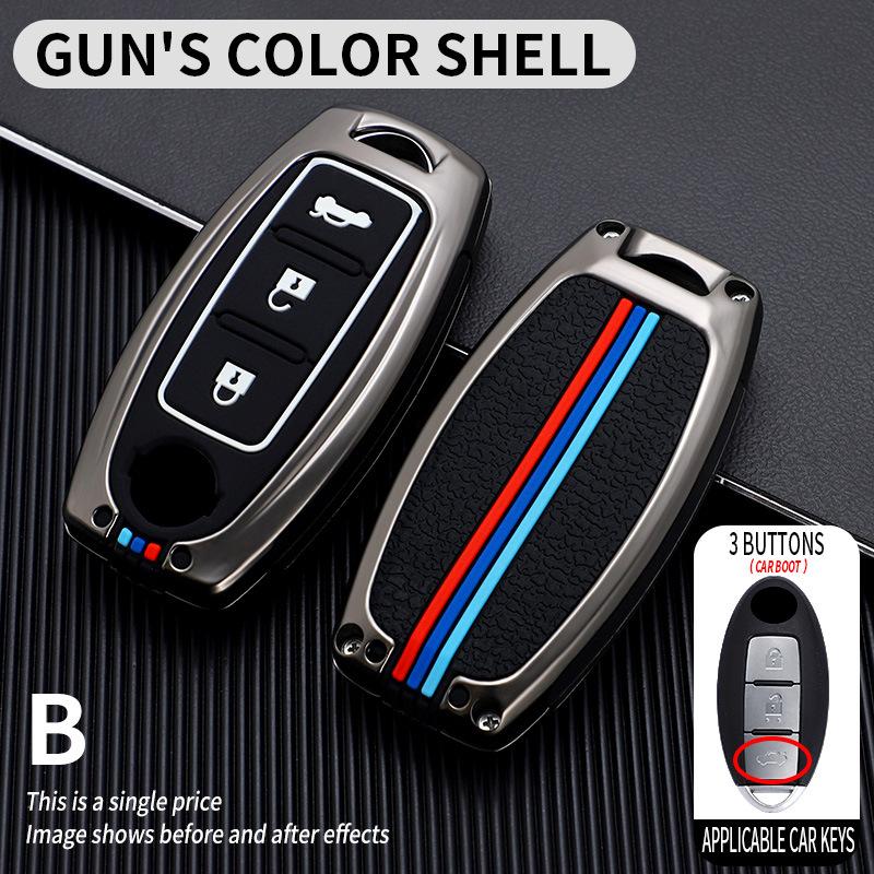 Applicable To The 14th Generation Xuanyi Key Set 2023 Teana Qashqai Qijun Jinke Tuda Car Case Buckle