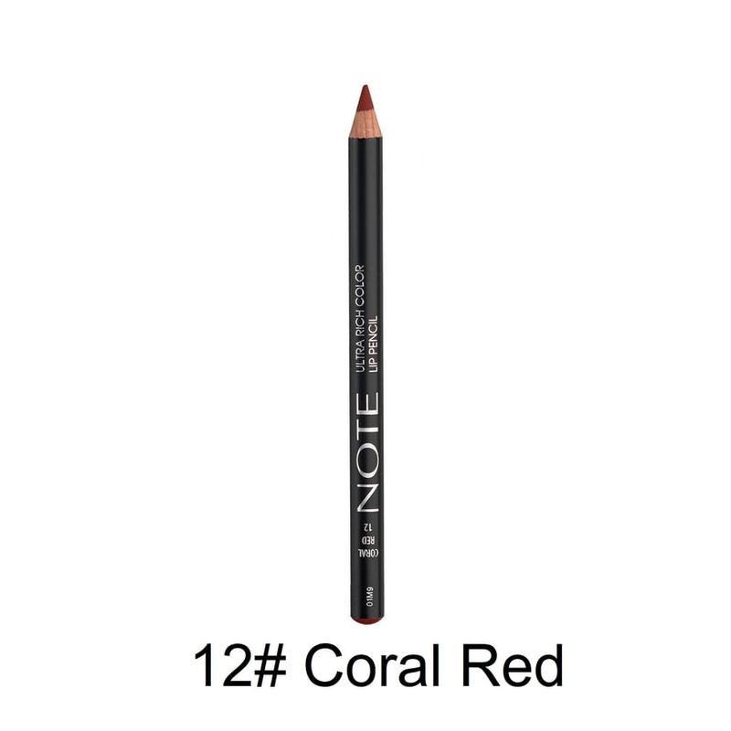 NOTE - Ultra Rich Color Lip Pencil - 9 Colors