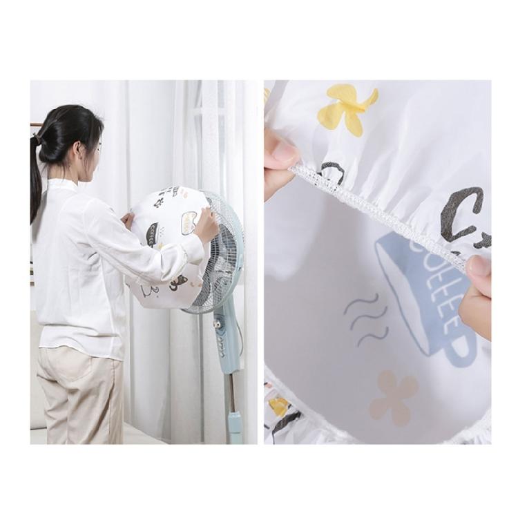 Round Head Fan Dustproof Waterproof Dust Covers Home Electric Fan Protective Covers Fan Covers