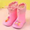 Newest Girl Rainboots Classic Waterproof Children's Shoes Kids Rain Boots Pvc Rubber Boots Kids Baby Water Shoes Boy Rain Boots