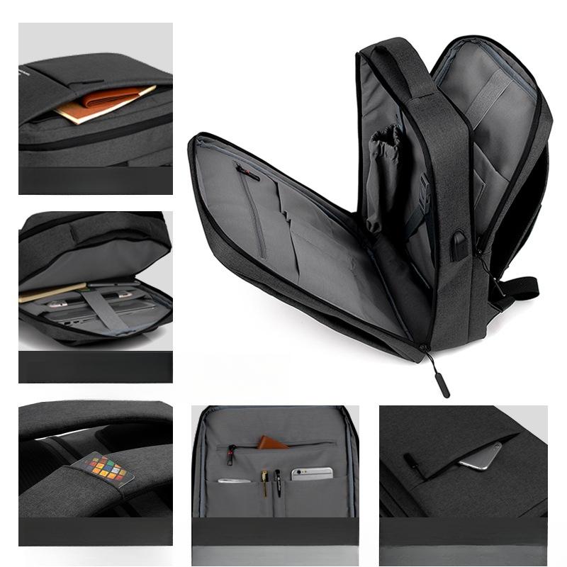 Men's Large Capacity Backpack High-end Fashion Travel Women's Backpack Trendy Waterproof Computer Bag Commuting School Bag