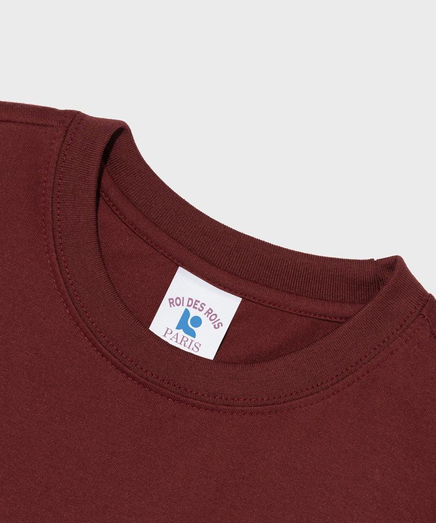 ROIDESROIS Roa Symbol Logo Short Sleeve T-Shirt (Wine)