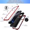 Military Grade 10ft DropProof Silicone Aluminum Metal Phone Case For iPhone 17 Air  Promax 16E 15 14 13 12 11 Pro Max Plus SE Shockproof Protect Cover