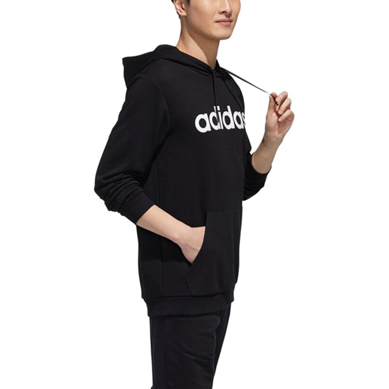 adidas Sweatshirts Men's Black Hooded Moderate Other CW2471
