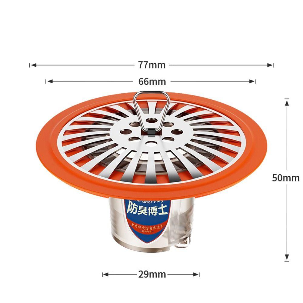 Anti Odor Floor Drain Core Large Size Easy Install Removable Seal Stopper Insect Proof Odor Control Basin Drain Filter