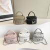 New Fashion Portable Butterfly Mini Exquisite Women's Bag Embroidery Thread Oblique Span Lipstick Bag Tide
