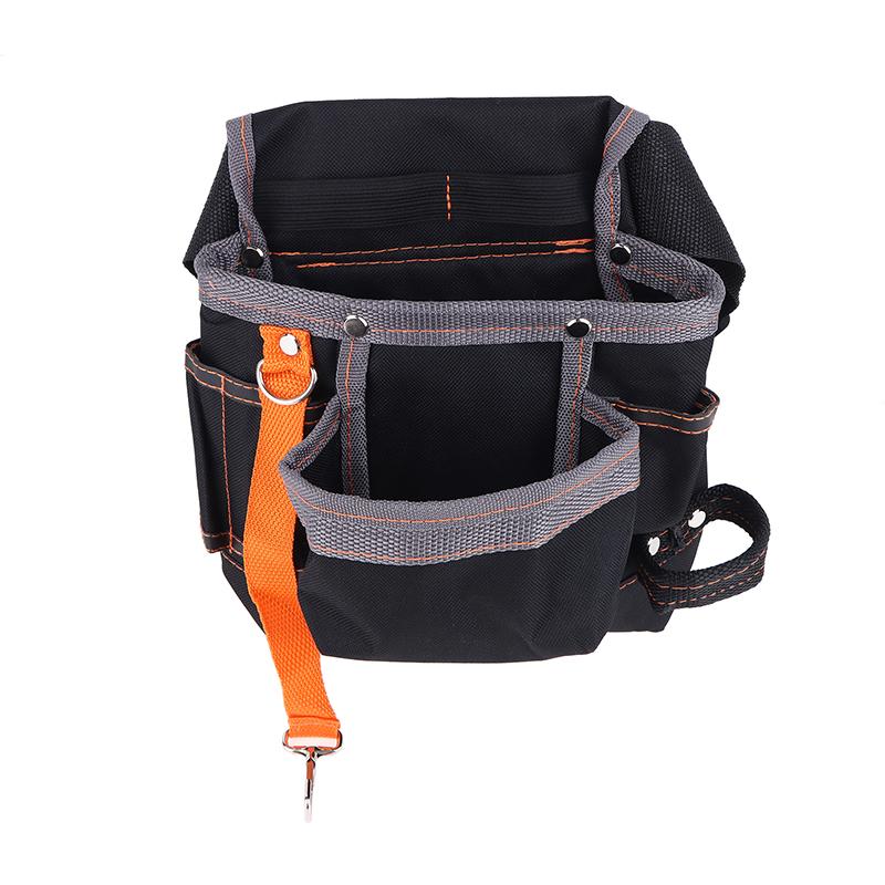 1Pc Multi-use Hardware Maintenance Waist Bag - 600D Oxford Cloth Multi-pocket, Electrician Carpenter Tool Organizer Belt Bag