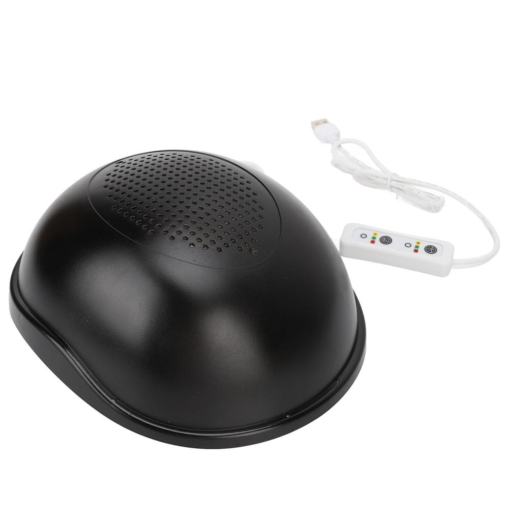 Hair Regrowth Helmet Men Women 192pcs Light Chips Adjustable Hair Growth Cap for Thinning Hair