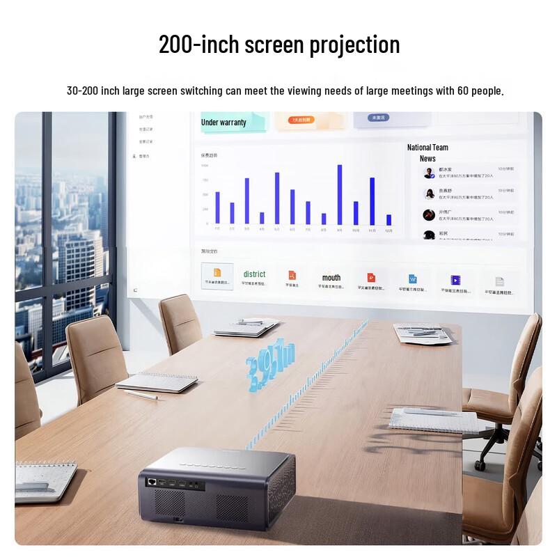 KONKA H31 Full HD LED Business Projector (CN version)