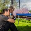 Fit 6/8/10Feet 6/8 Poles Trampoline Protective Net Nylon Trampoline for Kids Children Jumping Pad Safety Net Protection Guard
